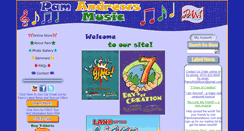 Desktop Screenshot of pamandrewsmusic.com